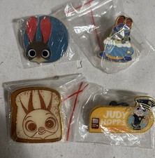 Disney ZOOTOPIA Judy Hopps Set of 4 picture