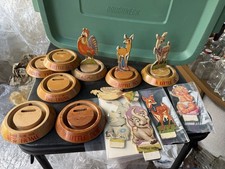 Lot of 13 Vintage Vic Moran Bubble Banks - 6 Complete + 7 Extra Globes picture