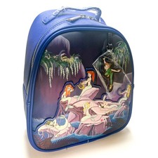 Disney Loungefly RARE Peter Pan Mermaid Lagoon Mini Backpack NWT picture