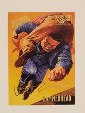 1995 Fleer Ultra Spider-Man #25 Hammerhead Gold Foil Signature Series picture