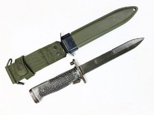 Turkish M1 Garand M5A1 Knife Bayonet w/ New Scabbard - Military Surplus picture