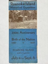 1937 The Lost Colony Brochure Roanoke Island Paul Green North Carolina picture