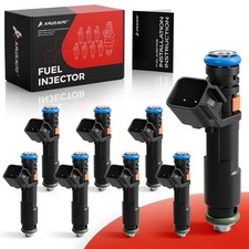 Fuel Injectors Set of 8, Compatible with Ford F150 F250/F350 Super Duty 2005-... picture