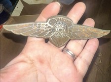 1929-33 vintage Dodge Brothers winged radiator emblem picture