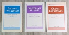 Lot of 3 Vintage Jehovah's Witnesses Program Booklets & Teaching 2005-2008 picture