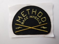 METHOD RACE WHEELS PATCH COMPANY ADVERTISING OFF ROAD TRUCK BUGGY ATV RALLY CARS picture
