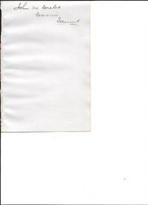John M. Crebs autograph album page-Rep from Illinois 1869-183 and Lt. Col Union picture