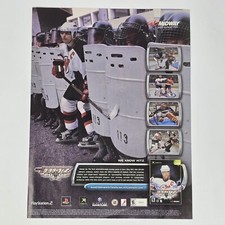 NHL Hitz 2002 PS2 Xbox GameCube Riot Police Print Ad/Poster Official Promo Art picture