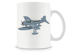 Vought OS2U Kingfisher Ceramic Coffee Mug - 15oz. picture