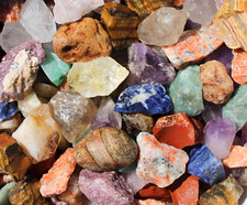 Brazil Mix - Rough Rocks for Tumbling - Bulk Wholesale options picture