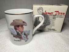 Vintage Janes Dean collectible mug in box picture