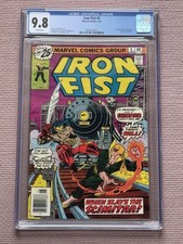 IRON FIST #5 CGC 9.8 + KAARE ANDREWS SKETCH 1st SCIMITAR KANE BYRNE CLAREMONT 🔥 picture