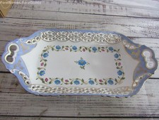 Imperial Limoges Porcelain Decorative Floral Tray picture
