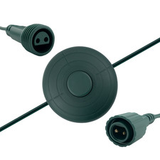 Replacement 6FT Power Cord Foot Switch for Christmas LED Lights 15mm 5/8in Plug picture