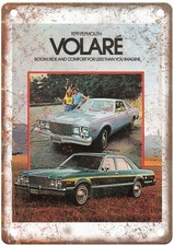 1979 Plymouth Volare Vintage Auto Advertisement Retro Look Metal Sign AN1045 picture