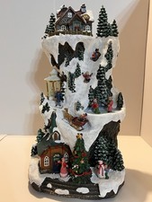 Natures Mark Mountainside Christmas Village Lighted Musical Display NM-x191 picture