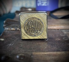 Vintage  14 kt gold plated AFL-CIO Union convention Miami 1971 Tape Measure picture