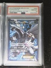 Pokemon TCG Palkia EX Full Art 1st Ed #081 Japanese PSA 10 2013 B&W picture