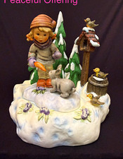 Goebel Hummelscapes “Friendship in Bloom” “Peaceful Offering” “Playful Pals” TM7 picture