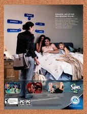 2004 Sims 2 PC Original Advertisement / Retro Promo v2 picture