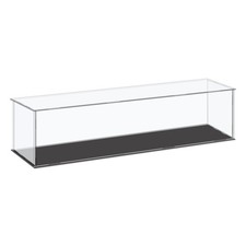 41x11x10.5cm Acrylic Display Case Box Cube Storage Clear Small Assemble Showcase picture