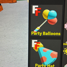 Fortnite FF Party Balloons Game Item/Asset Virtual Collectible picture