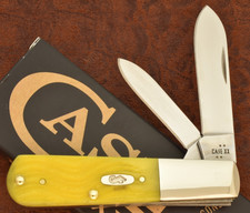 CASE XX USA C PLATTS JIGGED YELLOW BONE BARLOW KNIFE 2026 62009 SS NICE PRETTY picture