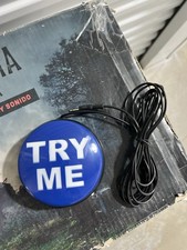 NEW Spirit Halloween Lowe’s Home Depot Animatronic LARGE Try Me Buttons  picture