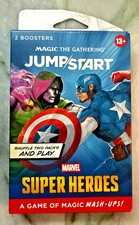 Sealed Brand New - MTG Marvel Superheroes Jumpstart Booster Box 2 Packs-40 Cards picture