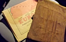 WW2 /AUSTRALIA 1942 MILITARY MAP HOLDER & MAP OF EUROPE / HEC ROBINSON / SYDNEY picture