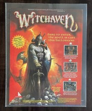 Witchaven Magazine Ad - Vintage Gaming Ad - Capstone 1995 picture