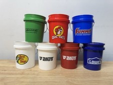 Collectible Mini Bucket Set - Lowe’s Buc-ees Summit Tractor Basspro Menards picture