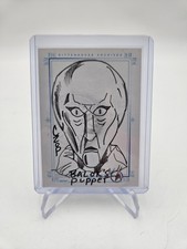 2001 RITTENHOUSE STAR TREK 35TH ANNIVERSARY BALOK'S PUPPET SKETCH BY CZOP picture