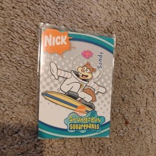 2004 UPPER DECK NICKTOONS SPONGEBOB SPORTS SANDY CHEEKS SURFING CARD # NT-118 picture