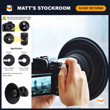 Camera Lens Hood Collapsible Reversible Filter Thread Rubber Digital Hood DSLR C picture