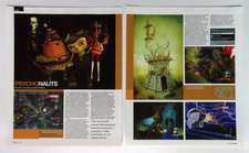 2005 Psychonauts Video Game Magazine Print Ad Preview Double Fine Tim Schafer picture