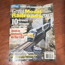Model Railroader Great Model Railroads Magazine 2003 10 Dream Layouts HO N O G picture