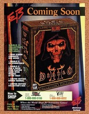 2000 Diablo II PC Collectors Edition EB Games Original Advertisement / Promo v1 picture