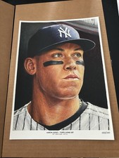 Topps Living Set #1 Aaron Judge Fine Art Hand Numbered 23/100 Mayumi Seto Artist picture