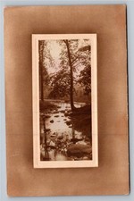 Fairmount Stream Woods Real Photo Postcard c.1910s Lancaster PA Posted picture