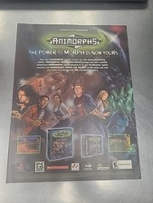 Animorphs PC CD ROM Playststion Print Ad 2000 8x11 Wall Art Decor  Vintage  picture