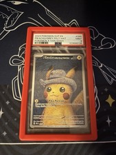 Pikachu With Grey Felt Hat Graded PSA 9 Pokemon Card SVP EN085 picture