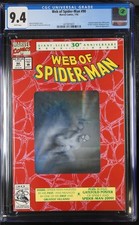 Web of Spider-Man 90 CGC 9.4 1992 Hologram Cover Spider-Man 2099 Poster Key MCU picture