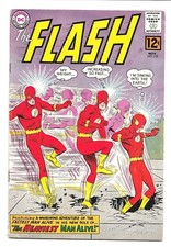 The Flash 132, 1962 Daphne Dean App. John Broome & Carmine Infantino DC 7.5 VF- picture