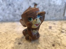 Vintage 1985 Hanna Barbera Paw Paws Brave Bear PVC Figurine Applause Toy picture