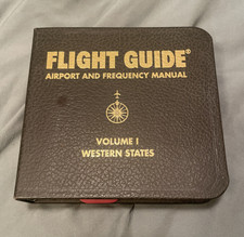 1997 Flight Guide Airport & Frequency Manual Vol 1 Western States Aviation Book picture