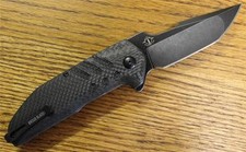 NEW Brous Blades STRIFE Flipper Knife Acid Stonewash D2 Carbon Fiber CHOICE S/N picture