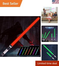 Ultimate Cosplay Sword: 7 Color Light-Up Saber with Realistic Sounds for Parties picture
