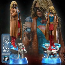 Supergirl | Milly Alcock‑Inspired Street Style | UNPAINTED | 1/6 Scale Resin Kit picture