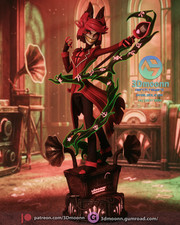 Alastor – The Radio Demon | Hazbin Hotel | UNPAINTED | 1/6 Scale Resin Kit picture